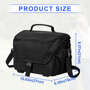 Camera Bag Crossbody DSLR SLR Mirrorless Compact Nylon Waterproof Storage Case for Photography Equipment - Product Image 5