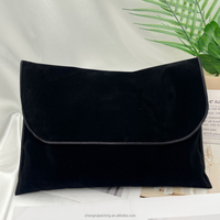 Maßgefertigter Samt-Umschlagbeutel mit Logo für Geschenk-Schmuck, Teeboxen, Luxus-Samtverpackungstasche, Ring- und Ohrringbox zur Aufbewahrung