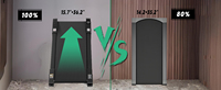 Tapis de marche compact et portable sous le bureau, capacité 300 lbs, tapis de course électrique avec écran LED, machine de fitness peu encombrante, petit équipement de gym à domicile