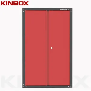 Kinbox Garage Unit 3-Shelf Long Wall Cabinet For Home Garage DIY