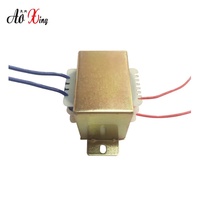 Transformador de Baja Frecuencia EI Personalizado 50Hz/60Hz, Diseño Encapsulado, Rendimiento Estable para Equipos de Audio OEM