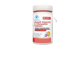 Tabletas Masticables de Vitamina C con Astaxantina de Haematococcus Pluvialis, Semilla de Uva y Niacinamida, Marca OEM Personalizada, Color Azul, Hechas en Shandong