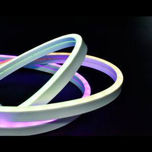 Striscia Luminosa <span class=keywords><strong>LED</strong></span> <span class=keywords><strong>Neon</strong></span> RGBIC Pura in Silicone, Indirizzabile, a Colori, Impermeabile, Morbida e Flessibile, Modello 2835 - Product Image 4