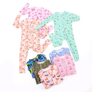 Pijamas de Bambú Tiaose para Recién Nacidos, Manga Larga con Cierre, Suaves, para Bebés Niñas, Conjuntos de Ropa para Dormir - Product Image 4