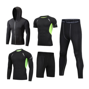 <span class=keywords><strong>Ensemble</strong></span> de Fitness Vente en Gros, Vêtements de <span class=keywords><strong>Sport</strong></span> pour Hommes, Collants, Soutien-Gorge de <span class=keywords><strong>Sport</strong></span> et <span class=keywords><strong>Legging</strong></span>, Chemises de Compression - Product Image 1