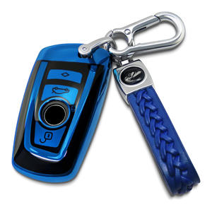 Housse de clé pour BMW. Boîtier de clé souple en TPU compatible avec les clés X1 X3 X4 X5 X6 1 2 4 5 6 7 M3 M5 M6 <span class=keywords><strong>GT3</strong></span> GT5 G30 F10 F15 F16 F20 - Product Image 2