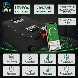 7.89kWh Smart BMS 48V LiFePO4 Baterai Lithium Iron Phosphate Sel Baterai Lithium Deep Cycle Grade A Paket Baterai Isi Ulang - Product Image 2