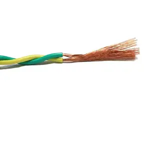 2 Core RVS Flexible Electric Cable PVC Insulated Twisted Pair Cable Electric Wire Copper Conductor Flexible Cable RVS Wire