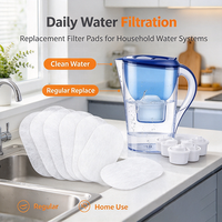 Média filtrant pour purification de l'eau, coton ultra-filtrant de qualité alimentaire, filtre haute densité pour distributeur d'eau, tissu filtrant haute précision