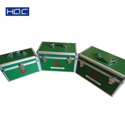 Estuche de Primeros Auxilios Portátil de Aluminio Personalizado 3 en 1 con Doble Capa - Product Image 2