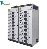 Armoire de commutation basse tension IEEE/ANSI/IEC pour distribution d'énergie, types MCC, MNS, GCS, GCK, avec panneau de commutation extractible