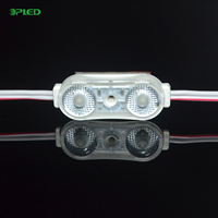 Nouvelle enseigne personnalisée avec deux lampes 1,0w 24 volts 2 modules Bi Led 2835