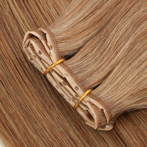 <span class=keywords><strong>Extensiones</strong></span> de Cabello Genius Hole Weft, Trama Mariposa, Cabello Humano Virgen Ruso Doble Trama 12A para un Volumen Lujoso y Transpirable - Product Image 3