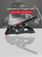 Dispositivo de Entrenamiento de Fuerza Ajustable Antideslizante de Material ABS Tipo Resorte para Gimnasio en Casa, Desarrollador de Muñecas, Antebrazos y Manos