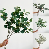 Plantes artificielles : Feuilles de jasmin de montagne, Hibiscus sauvage. Décoration de style chinois pour bureau et salon, bouquets de mariage en extérieur.