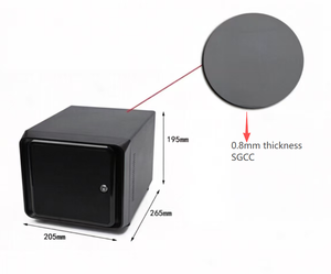 Promoción de Envío Rápido: Chasis NAS Mini ITX de 4 Bahías con Puerta Frontal para Servidor Hot Swap - Product Image 1