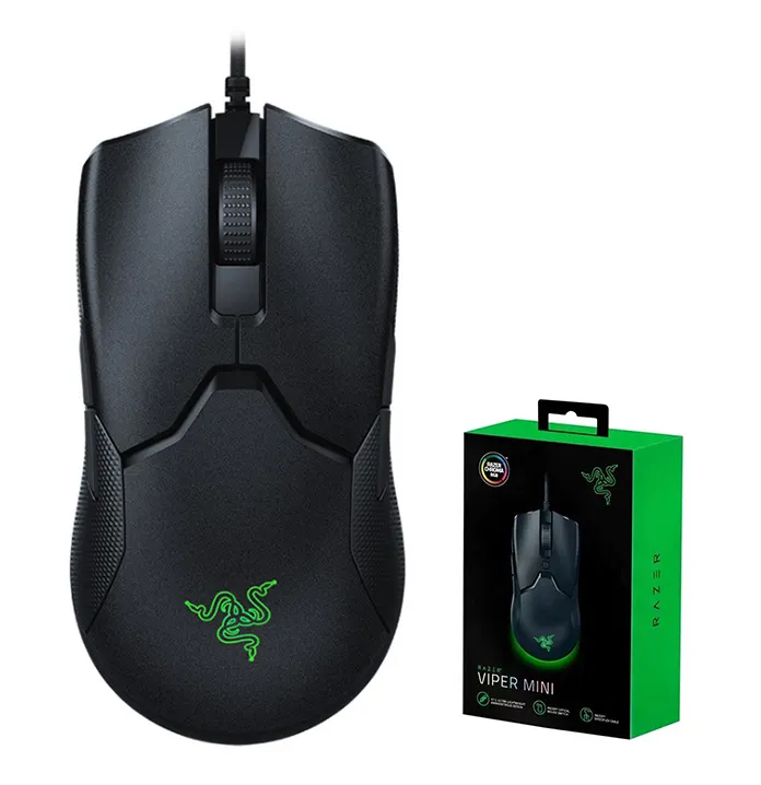 Lapop Razer Viper Mini Mouse da gioco cablato 6 pulsanti programmabili Mouse da gioco originale Usb Desktop Optical Stock RGB 300