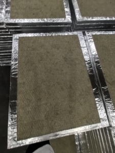 Aislamiento de tablero de lana de roca <span class=keywords><strong>barato</strong></span> 100kg m³ 30mm 100mm Panel de lana de roca para pared - Product Image 6