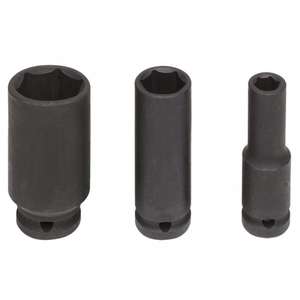 FERVI - BI4E1L023 Douille hexagonale profonde 1 ''à chocs-EAN 8012667273224 DOUILLES IMPACT ET ACCESSOIRES - Product Image 1