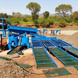 Küçük Yatırım, Kolay Kullanım, Taşınabilir Mobil Altın Madenciliği Altın Tozu Yıkama Makinesi Plaser Altın Yıkama Tesisi Üretim Hattı - Product Image 6