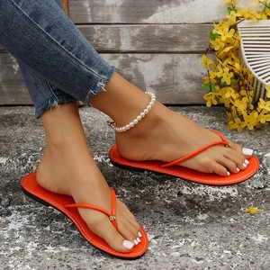 ashion2025 Summer New Plus Size 43 Colorful Flat Sandals and Slippers for Women Beach231 231 - Product Image 4
