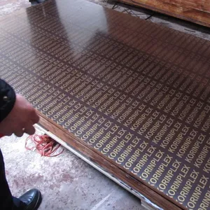 Pemasok grosir kayu lapis formwork papan panel pvc kayu lapis untuk bentuk beton dijual