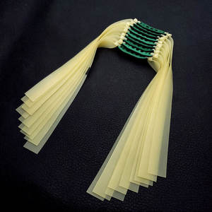 Bande de latex plate pour lance-pierre, haute élasticité, épaisse, durable, anti-froid, sans nœud, puissance élevée, pour la chasse en plein air, bande de remplacement - Product Image 4