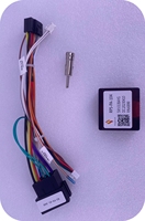 Kabel Harness Android Car Player Dengan Canbus 40Pin Power Adapter Installation Kit untuk Peugeot 206 307 2002-2009
