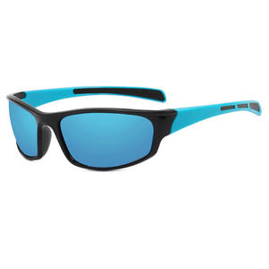 Lunettes de soleil de sport polarisées pour hommes, protection UV400, monture PC à bord complet, sangle réglable, anti-poussière, vente en gros - Product Image 4