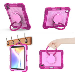 Étui antichoc robuste pour iPad 10e génération 10,9 pouces, coque de tablette robuste avec béquille rotative et support pour stylet - Product Image 4