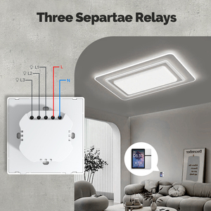 Mới cho wifi 3.5 inch mini chuyển đổi thông minh IR điều khiển từ xa lưới Gateway thông minh điều khiển trung tâm 3-Gang Touch Panel 220V 10A - Product Image 5