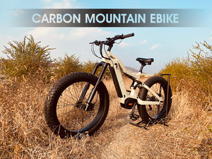 T700 – pneu m620 en fibre de carbone à entraînement central, vélo électrique de chasse 1000w, haut de gamme à suspension complète - Product Image 6