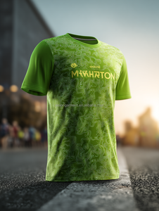 <span class=keywords><strong>T</strong></span>-<span class=keywords><strong>shirt</strong></span> con stampa personalizzata a maglia a fascia Casual con stampa a sublimazione stampa a girocollo a manica corta con stampa completa - Product Image 1