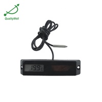 Termometer Panel Digital dengan persegi panjang putih tenaga Solar-58/158F