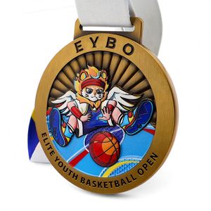 Medallas y Trofeos 3D Personalizados con Grabado, Precio de Fábrica, para Senderismo y Baloncesto - Product Image 4