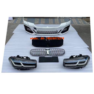 Kit carrosserie amélioré M5 g30 pour <span class=keywords><strong>BMW</strong></span> G30 <span class=keywords><strong>série</strong></span> <span class=keywords><strong>5</strong></span> G38 m5 2018-2021 Kit carrosserie G30 pare-chocs avant jupe latérale calandre pare-chocs arrière - Product Image 6