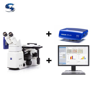 <span class=keywords><strong>Microscope</strong></span> inversé <span class=keywords><strong>Zeiss</strong></span> Axiovert pour laboratoire de matériaux et enregistrement intelligent - Product Image 5