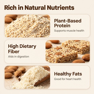 Harina de Almendras Natural Sin Blanquear, Sin Gluten, de Grado Alimenticio, al por Mayor, <span class=keywords><strong>para</strong></span> Panqueques, Waffles y Muffins - Product Image 3
