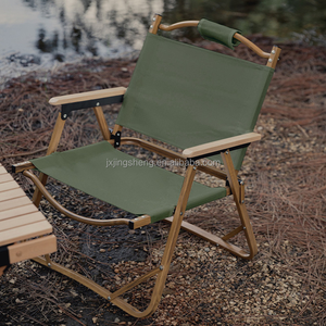 Solid Wood Garden <strong>Folding</strong> <strong>Chair</strong> Natural - Product Image 6