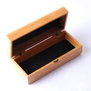 カバー付き竹製木製収納ボックス、収納ボックスの組み合わせ、木製パッケージギフト収納ティーボックス