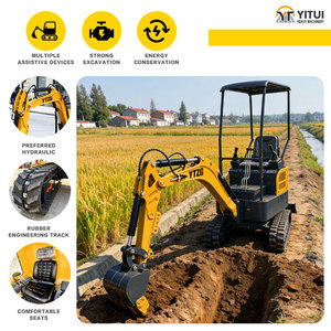 2,0 Ton <span class=keywords><strong>Mini</strong></span>-graafmachine CE-gecertificeerd Multifunctioneel Boerenbedrijfsrestauratie Aangepast Eenvoudig te bedienen <span class=keywords><strong>Kubota</strong></span>-motor - Product Image 3