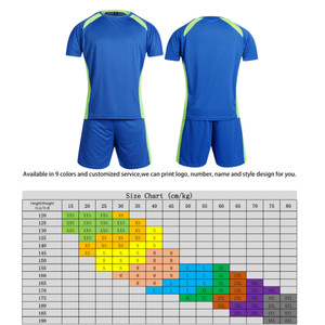 Maillot de football en gros, uni, personnalisé, pour enfants, adultes, hommes, maillot de football - Product Image 4