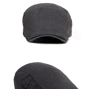 Berretto Stile Britannico Unisex in Tinta Unita, Cappello da Pittore per Uomo e Donna - Product Image 6