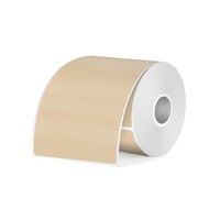 Roll Label Termal Langsung Kustom Tahan Air Stiker Vinyl Dapat Dilepas Perekat Sendiri Printer Label Portabel Label Harga Barcode PET
