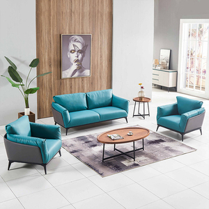 Sofá de Oficina de Tres Plazas, Simple y Moderno, <span class=keywords><strong>para</strong></span> Recepción, Negociación, Área de Descanso, Sala de Reuniones - Product Image 2