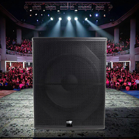 Système de sonorisation AG X118 avec interface NL4, 800W/3200W et plage de fréquences de 42Hz à 150Hz pour DJ
