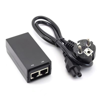 Adaptateur PoE 48V 0.5A, alimentation à commutation PoE, injecteur PoE
