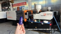 Machine de moulage par injection hydraulique horizontale UNION POWER avec moteur PLC, vis à engrenages et moteur pour la fabrication de carreaux et d'entretoises