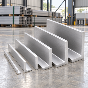 Perfiles Angulares de Aluminio con Extrusiones en Forma de L para Soporte Estructural, Protección de Estructuras y Dimensiones de Patas Iguales o Desiguales - Product Image 6