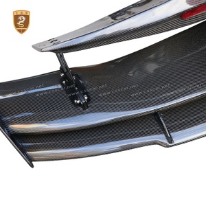 Real Carbon Fiber PRO Style Rear Wing <strong>Spoiler</strong> For Mercedes AMG <strong>GT</strong> GTS GTC <strong>Coupe</strong> 2-Door <strong>Coupe</strong> Trunk <strong>Spoiler</strong> - Product Image 6